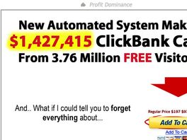 Go to: Profit Dominance System - Make Over $242 Per Sale!