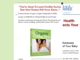 Go to: New - The Organic Fertility Bible - 2010 Edition - 6.25% Conversion!