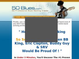 Go to: 50 Blues Guitar Backing Tracks & Lessons - *Our Sales Page Converts! *