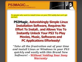 Go to: Ps3magic - 70% Commission, High Convertion Rate And Prizes To Win!