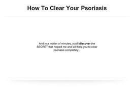 Go to: Free From Psoriasis - 75% Commission, Huge Skincare Health Niche