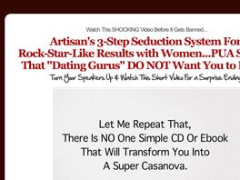 Go to: Ongoing Seduction Coaching - Residual Income - High Converting Video!