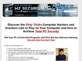 Go to: My Secured PC - High Converting Video Series!