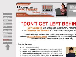 Go to: My PC Tweaks - Video Course On PC Optimization.