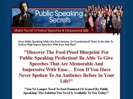 Go to: Public Speaking Secrets