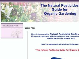 Go to: The Natural Pesticides Guide For Organic Gardening