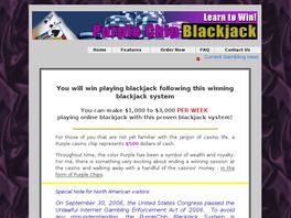 Go to: Purple Chip Blackjack.