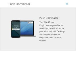 Go to: Push Dominator