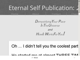 Go to: Welcome To Your Eternal Self