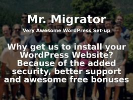 Go to: Premium Wordpress Website Install