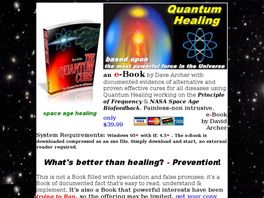 Go to: The Quantum Cure.