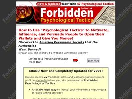 Go to: Forbidden Psychological Tactics