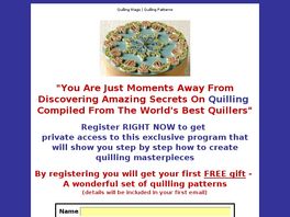 Go to: Super Affiliates $$$: Very High Conversions with Quilling Magic