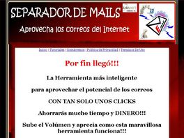 Go to: Separador De Mails - Version 1.0.3