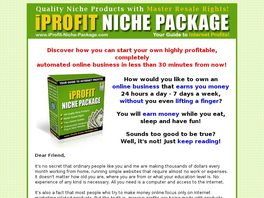 Go to: Iprofit Niche Package.