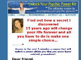 Go to: Unlock Your Psychic Powers.