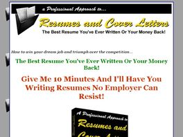 Go to: How To Write Impressive Resumes And Cover Letters!