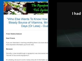 Go to: Secrets Of Successful Aquaponics