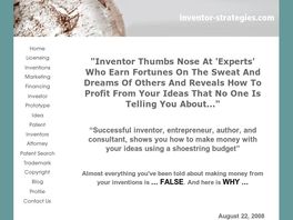 Go to: 5 Big Lies - On Selling Inventive Ideas.