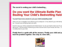 Go to: Stop Bedwetting Guide.