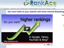 Go to: Rank Ace Internet Marketing SEO Traffic Tools