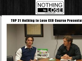 Go to: Nothing to Lose Ceo Course