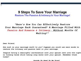 Go to: Bring Back The Love In Your Marriage Today
