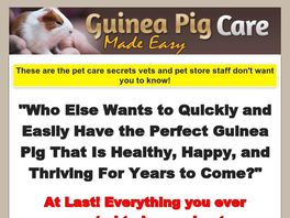 Go to: Guinea Pig Care Made Easy