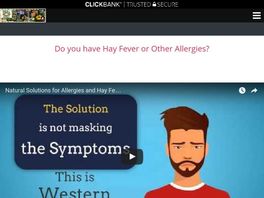 Go to: Hay Fever And Allergies Solved Naturally!