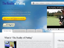 Go to: Golf Video - The Reality Of Putting