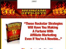 Go to: Rockstar Affiliate. Earn 69% $60+. Affiliate Marketing Blueprint.