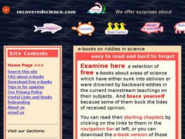 Go to: E-books On Riddles In Science.