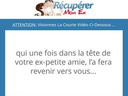 Go to: Recuperer Mon Ex - Decouvrez Comment Recuperer Un Ex