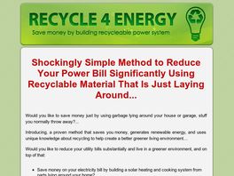 Go to: Recycle4energy