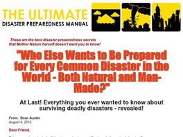 Go to: The Ultimate Disaster Preparedness Manual