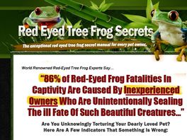 Go to: Red Eyed Tree Frog Secrets