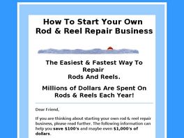Go to: Rod & Reel Repair Business.