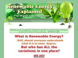 Go to: Renewable Energy Explained.