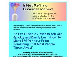 Go to: Inkjet Refilling Business Manual