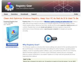 Go to: New* Registry Gear - Windows Registry Cleaner & Optimizer.