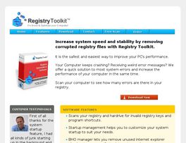 Go to: Registry Toolkit - Registry Cleaner Tool