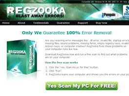 Go to: RegZooka registry cleaner recommended by PC experts worldwide