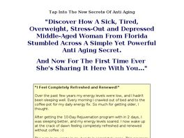 Go to: New Anti Aging Program Pays 60%.