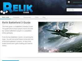 Go to: Relik Battlefield 3 Mastery Guide - 75% Commission