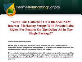 Go to: Internet Marketing Scripts - Top Scripts With Easy Installation