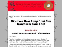 Go to: Feng Shui Symbols : Ancient Secrets to find Love &Wealth