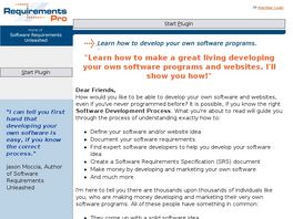 Go to: Learn How To Make Money By Developing Your Own Software Or Website.