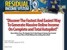 Go to: Residual Income System - Passive Income Online