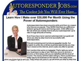 Go to: Make Money On Autopilot With Autoresponders