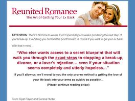 Go to: Reunited Romance - "how To Get Your Ex Back"